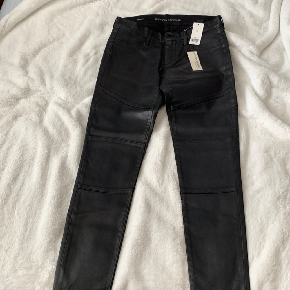 Banana Republic  Leather Look  Jeans